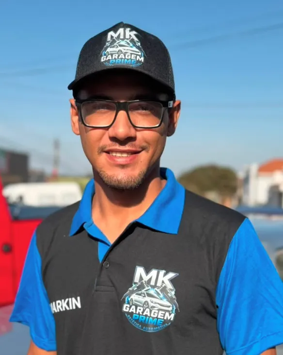 Marcos, fundador da MK Garagem Prime